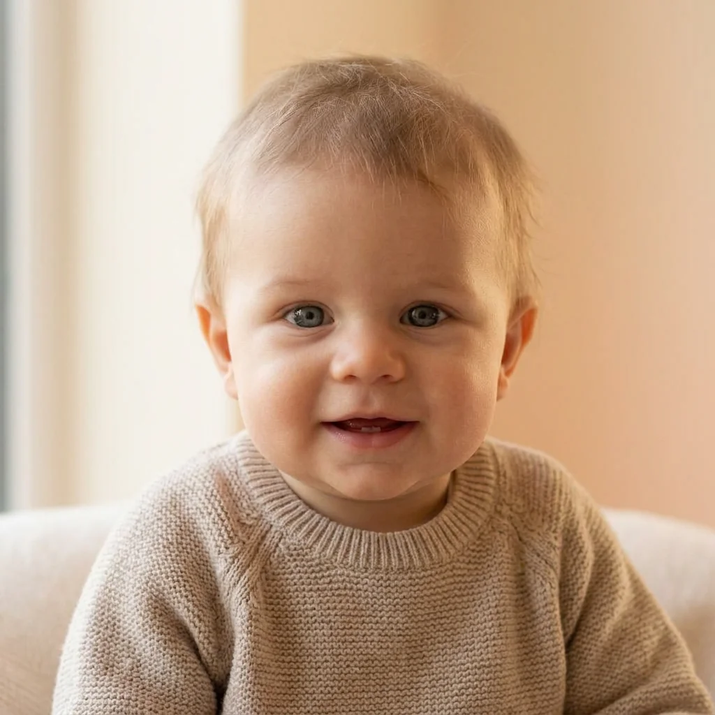 Martim sorrindo
